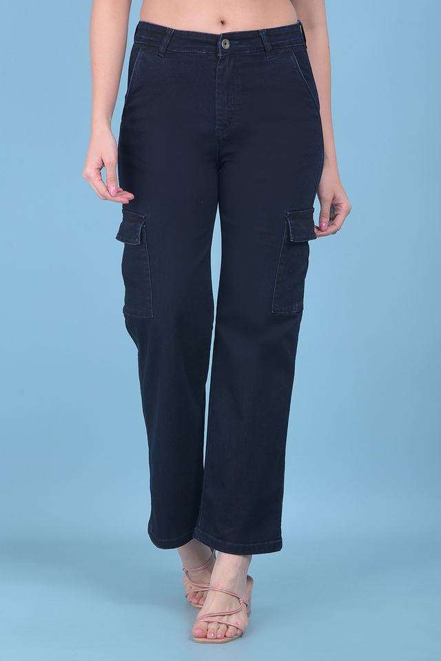 crimsoune club High Rise Blended Fabric Straight Fit Women's Jeans-picture-31