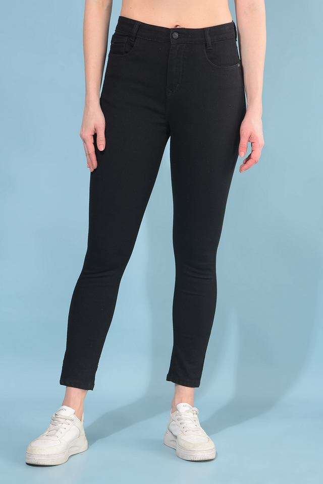 crimsoune club High Rise Blended Fabric Skinny Fit Women's Jeans-picture-15