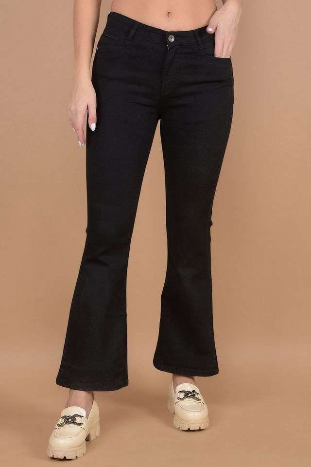 crimsoune club Mid Rise Blended Fabric Bootcut Fit Women's Jeans-picture-39