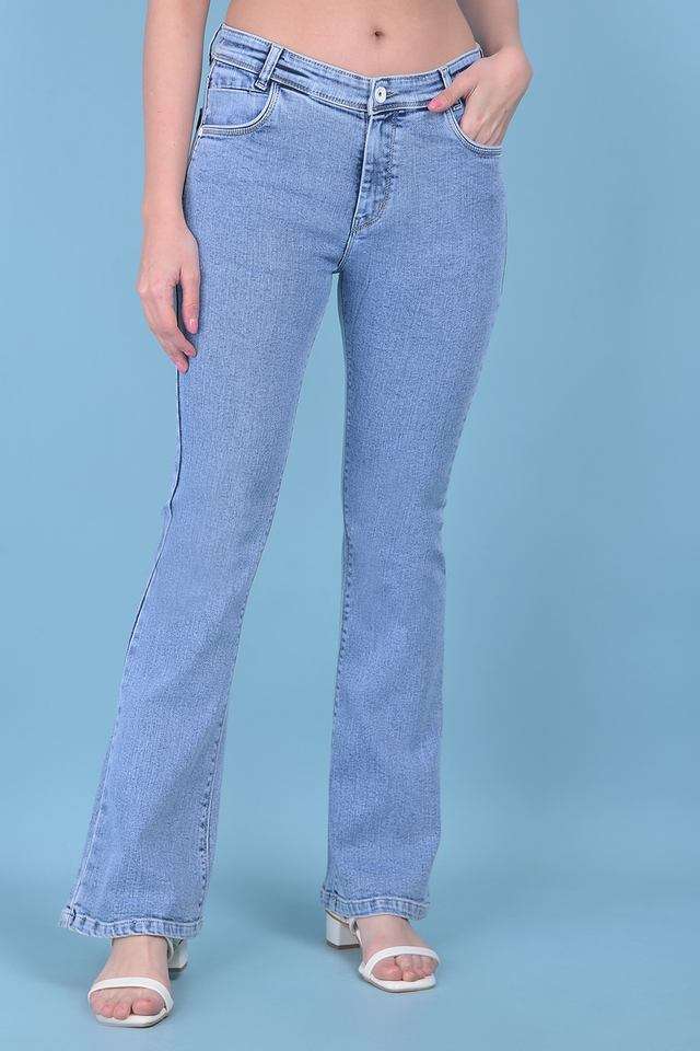 crimsoune club Mid Rise Blended Fabric Bootcut Fit Women's Jeans-picture-23