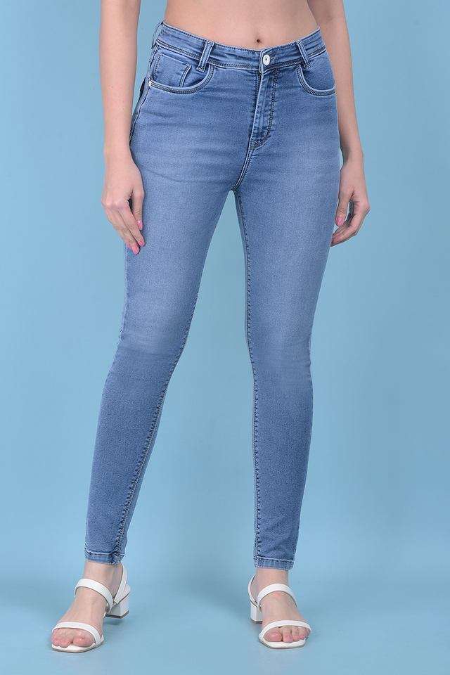 crimsoune club Light Wash Blended Fabric Skinny Fit Women's Jeans-picture-27