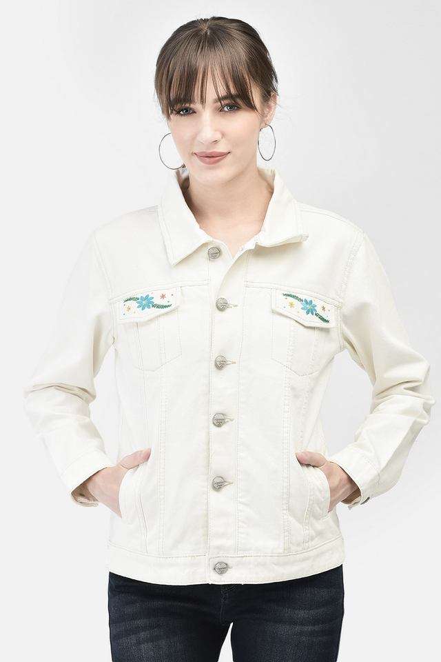 crimsoune club Solid Collared Blended Fabric Women's Casual Wear Jacket-picture-34
