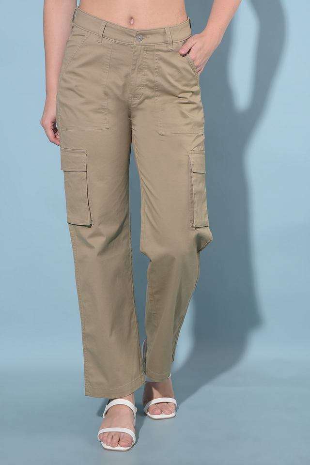 crimsoune club Solid Regular Fit Blended Women's Casual Wear Trousers-picture-24