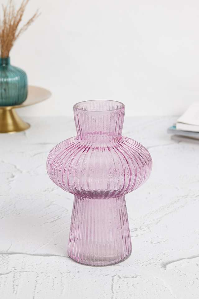 Pop-Art-Gardenia-Purple-Glass-Vase