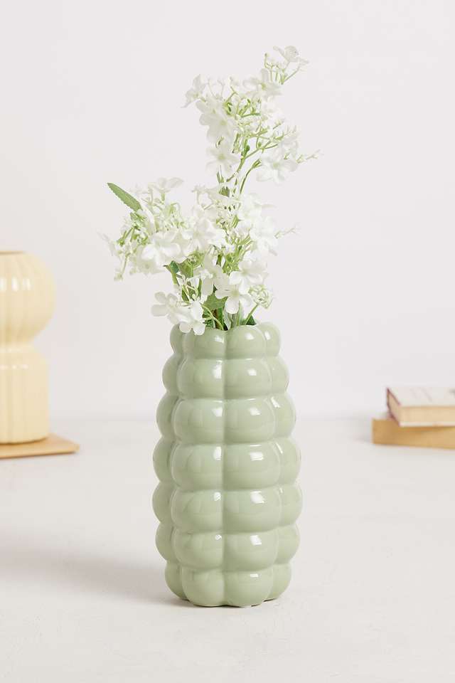Pop-Art-Bubble-Mesh-Vase-Green