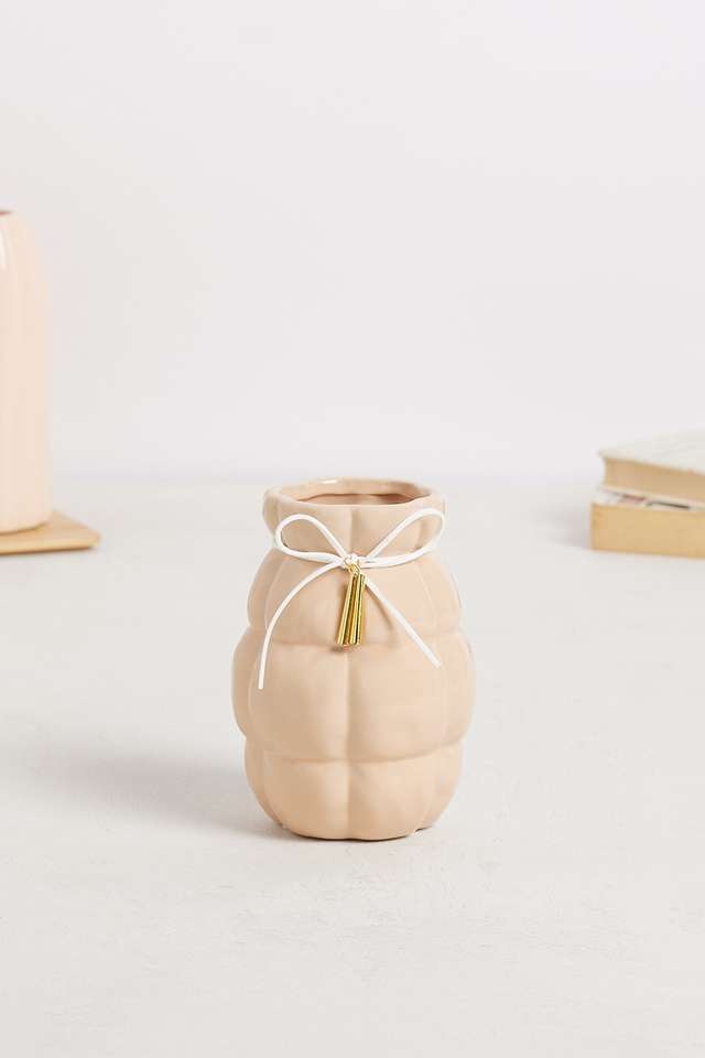 Pop-Art-Bubble-Mesh-Vase-Peach