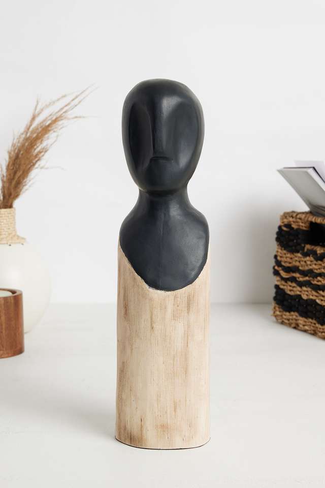 Totem-Balli-Bust-Black-Natural-Figurine