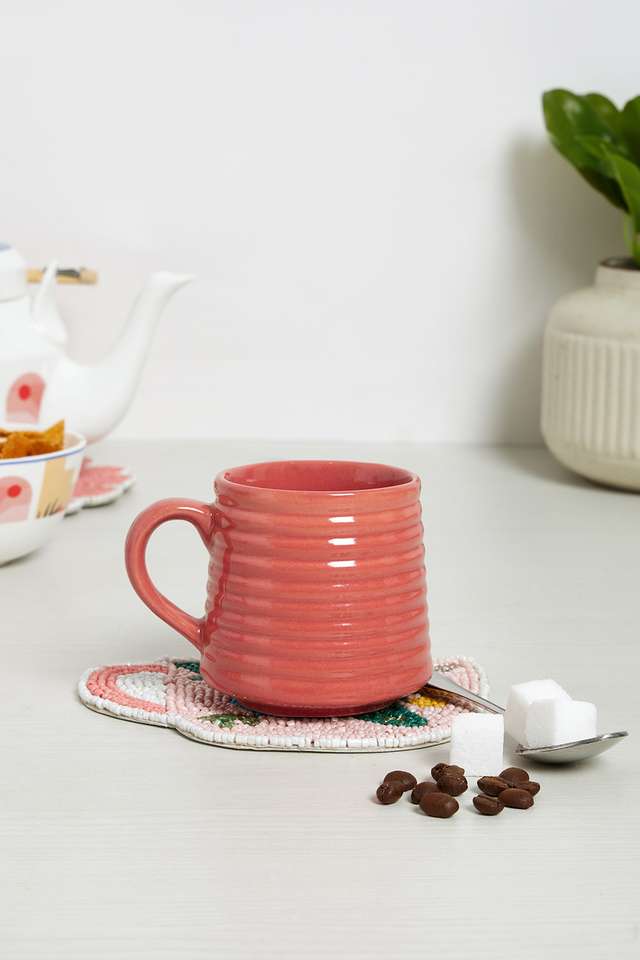 Pop-Art-Ripple-Coral-Mug-S/6-230-ml