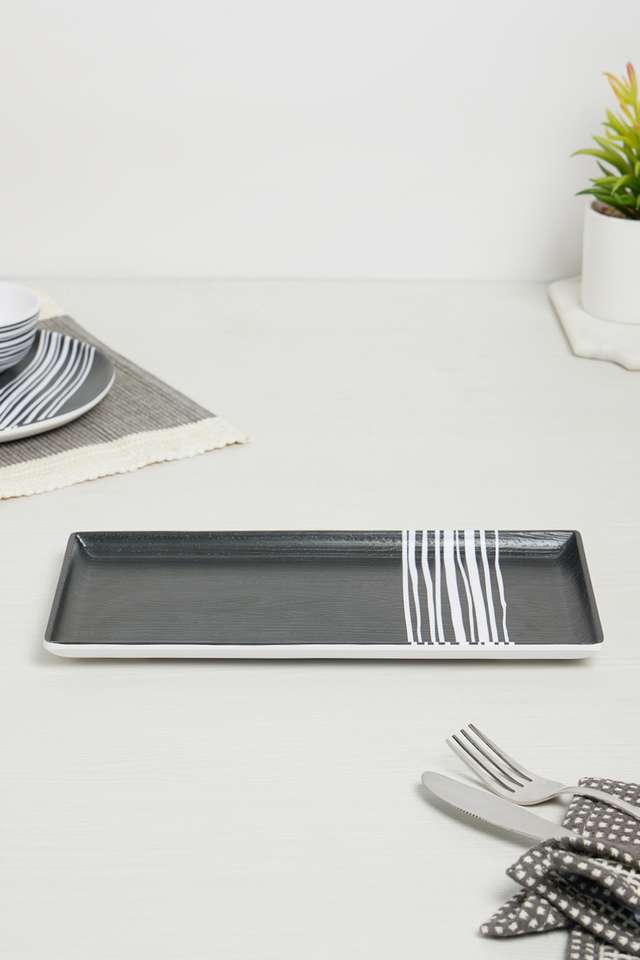 Modern-Organic-Strokes-Platter-30Cmx10Cm Modern-Organic-Strokes-Platter-30Cmx10Cm