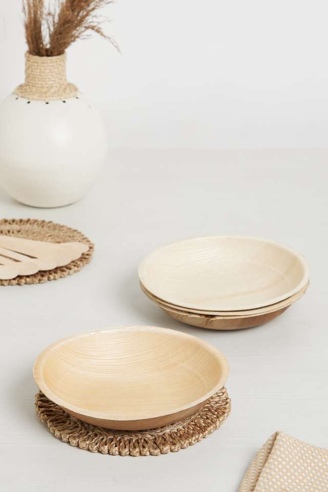 Areca-Leaves-Serving-Bowl-Set-Of-4-8-Inch