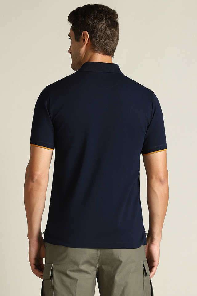 Solid-Cotton-Polo-Men-s-T-Shirt