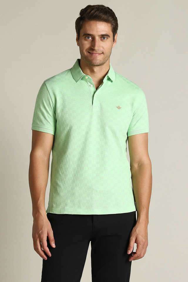 Solid-Cotton-Polo-Men-s-T-Shirt