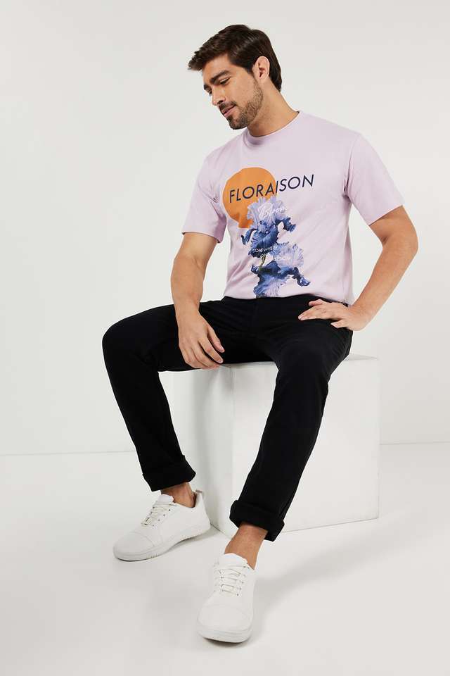 Graphic-Print-Cotton-Round-Neck-Men-s-T-Shirt