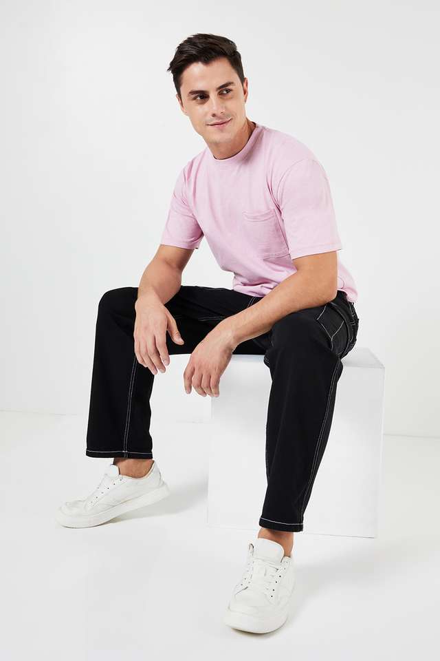 Stripes-Cotton-Round-Neck-Men-s-T-Shirt