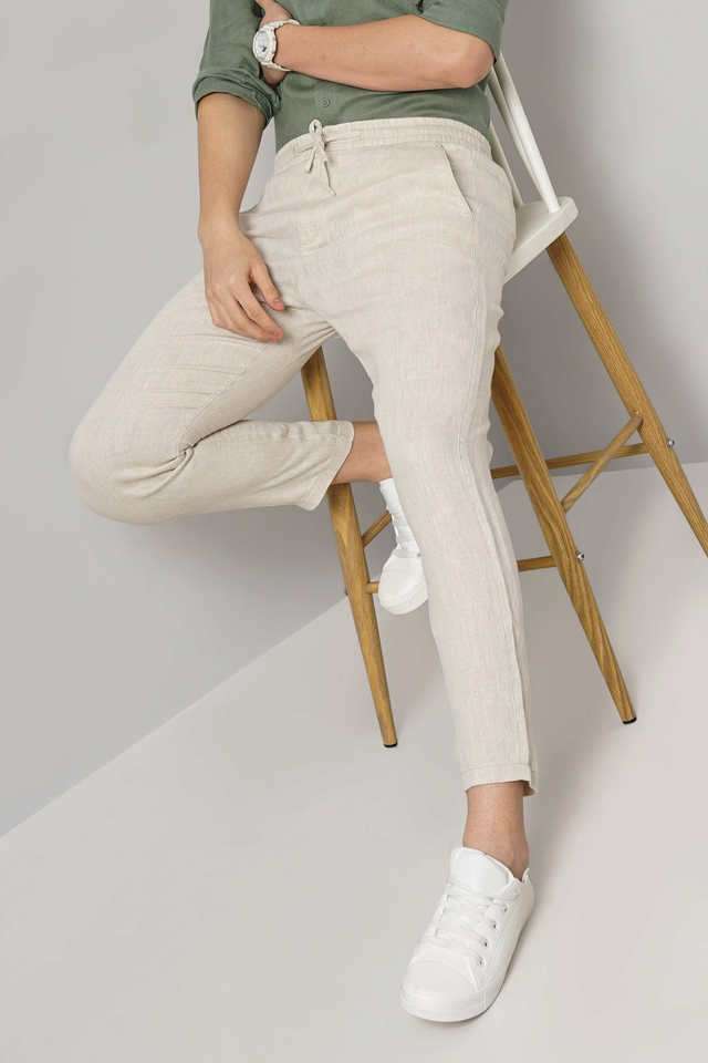 ドゥーズィエム　CELERI/セルリ　Beige C Trousers チノパン ドゥーズィエム CELERI/セルリ Beige C Trousers チノパン