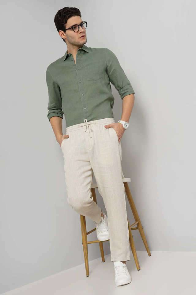 ドゥーズィエム　CELERI/セルリ　Beige C Trousers チノパン ドゥーズィエム CELERI/セルリ Beige C Trousers チノパン
