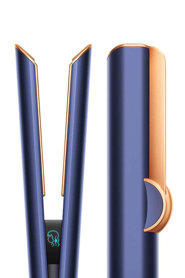 Airstrait-Straightener---Prussian-Blue-and-Rich-Copper