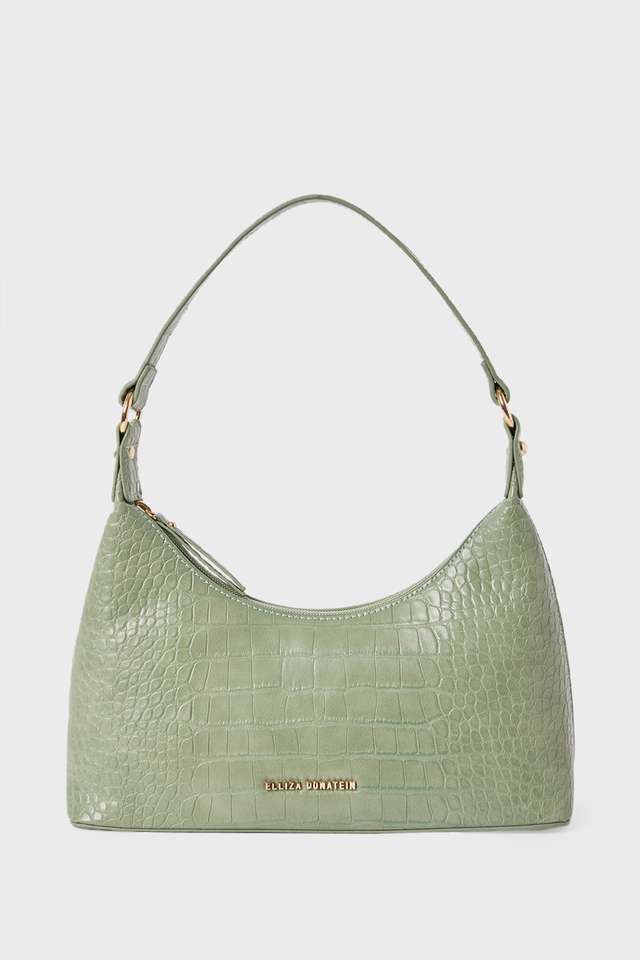 Croco-Shine-PU-Magnetic-Closure-Women-s-Casual-Shoulder-Bag