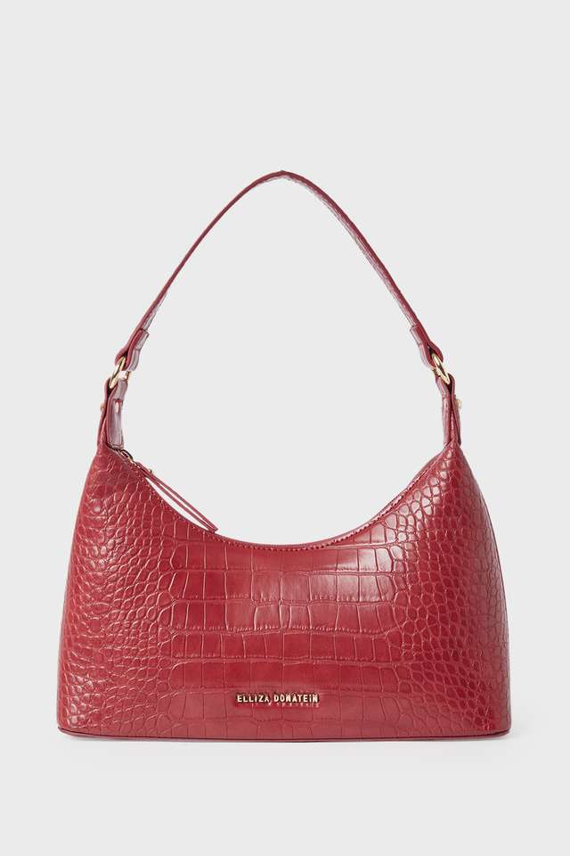 Croco-Shine-PU-Magnetic-Closure-Women-s-Casual-Shoulder-Bag