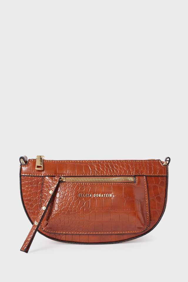 Croco-Shiny-PU-Magnetic-Closure-Women-s-Casual-Sling-Bag