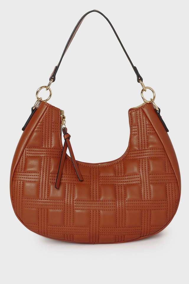 Quilt-PU-Magnetic-Closure-Women-s-Casual-Hobo-Bag