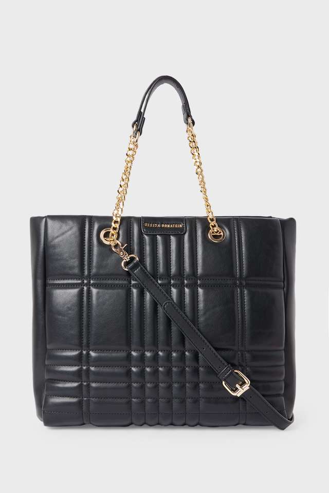 Quilt-PU-Magnetic-Closure-Women-s-Casual-Tote-Bag
