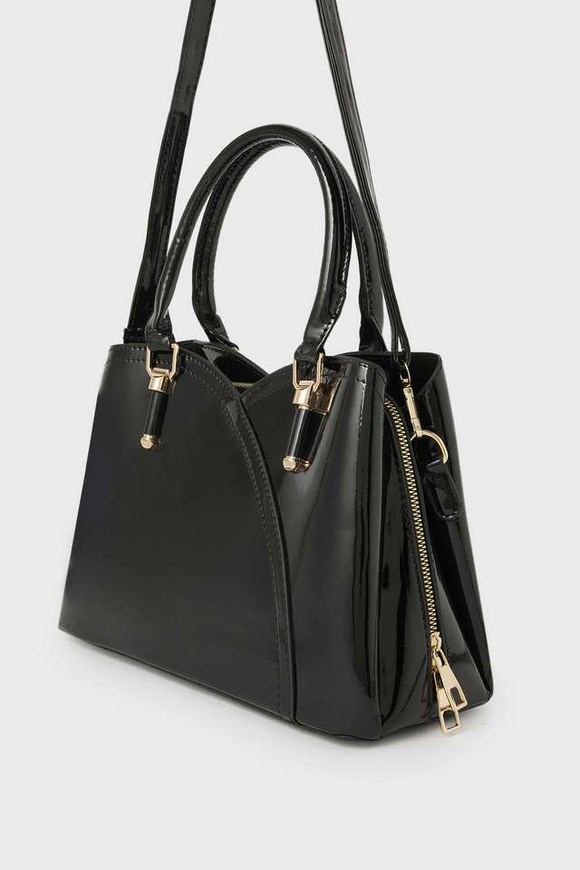 PU-Magnetic-Closure-Women-s-Casual-Satchel-Bag