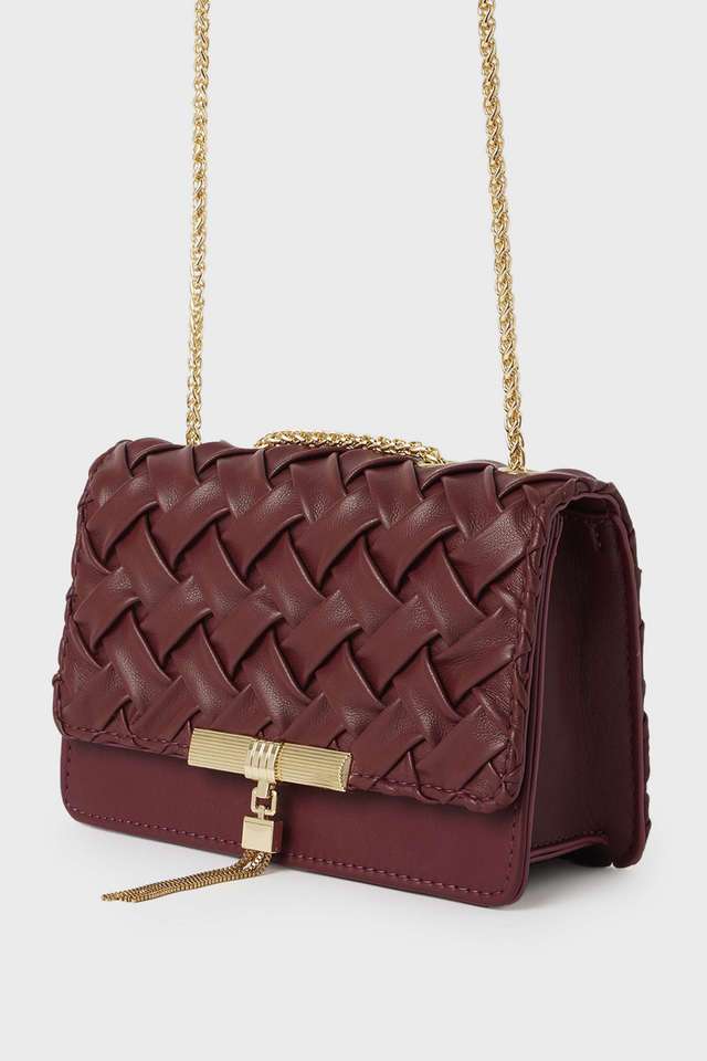 Ruffle-PU-Magnetic-Closure-Women-s-Casual-Sling-Bag