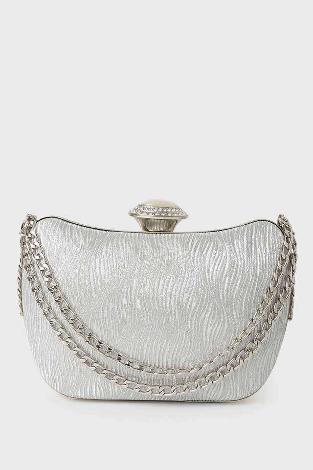 Pleats-PU-Magnetic-Closure-Women-s-Casual-Clutch