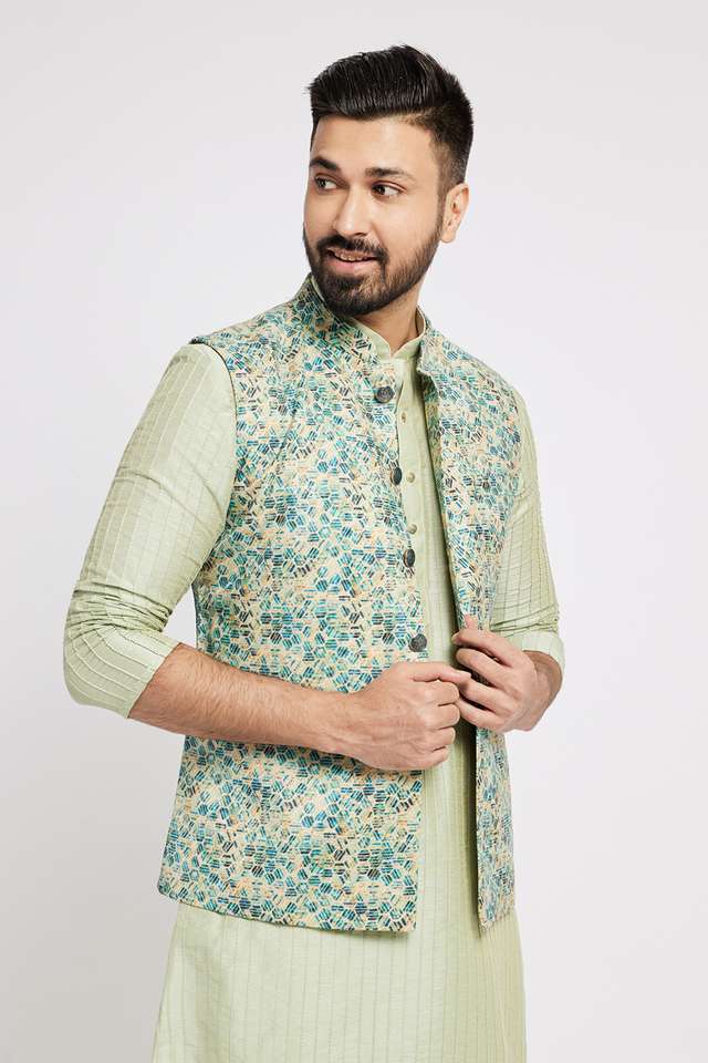 Printed-Polyester-Regular-Fit-Men-s-Nehru-Jacket