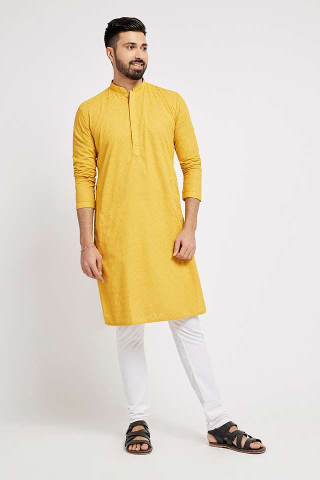 Embroidered-Polyester-Men-Festive-Wear-Kurta