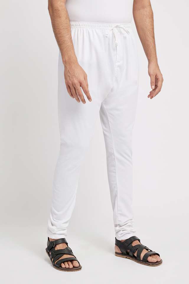 Solid-Polyester-Regular-Fit-Men-s-Pants