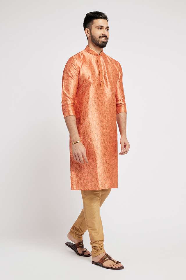 Printed-Polyester-Men-Festive-Wear-Kurta