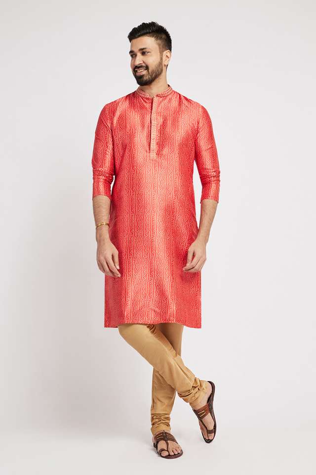 Printed-Polyester-Men-Festive-Wear-Kurta