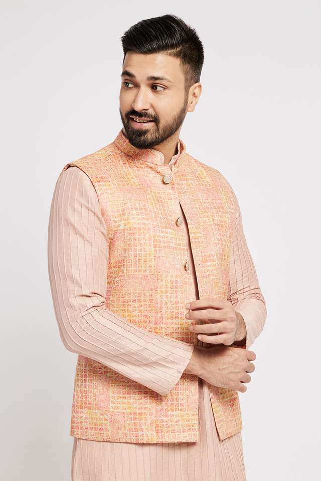 Printed-Polyester-Regular-Fit-Men-s-Nehru-Jacket