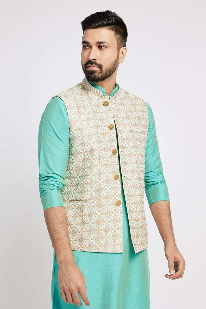 Printed-Polyester-Regular-Fit-Men-s-Nehru-Jacket