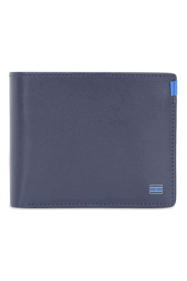 Men-Leather-Solid-Formal-Wear-Bi-Fold-Wallet