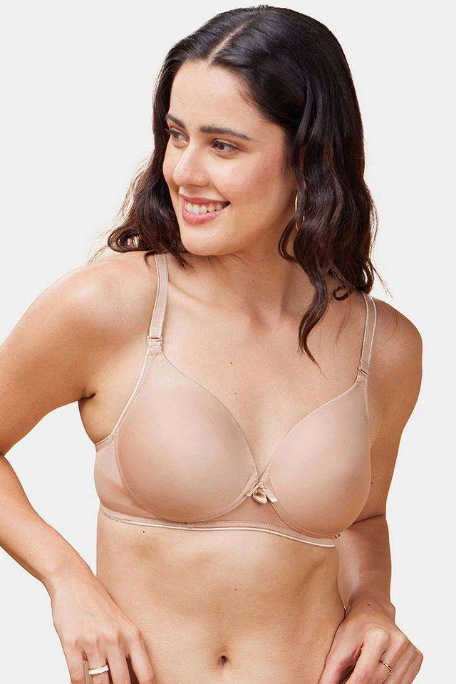 Wired-Removable-Straps-Medium-Padded-Women-s-T-shirt-Bra