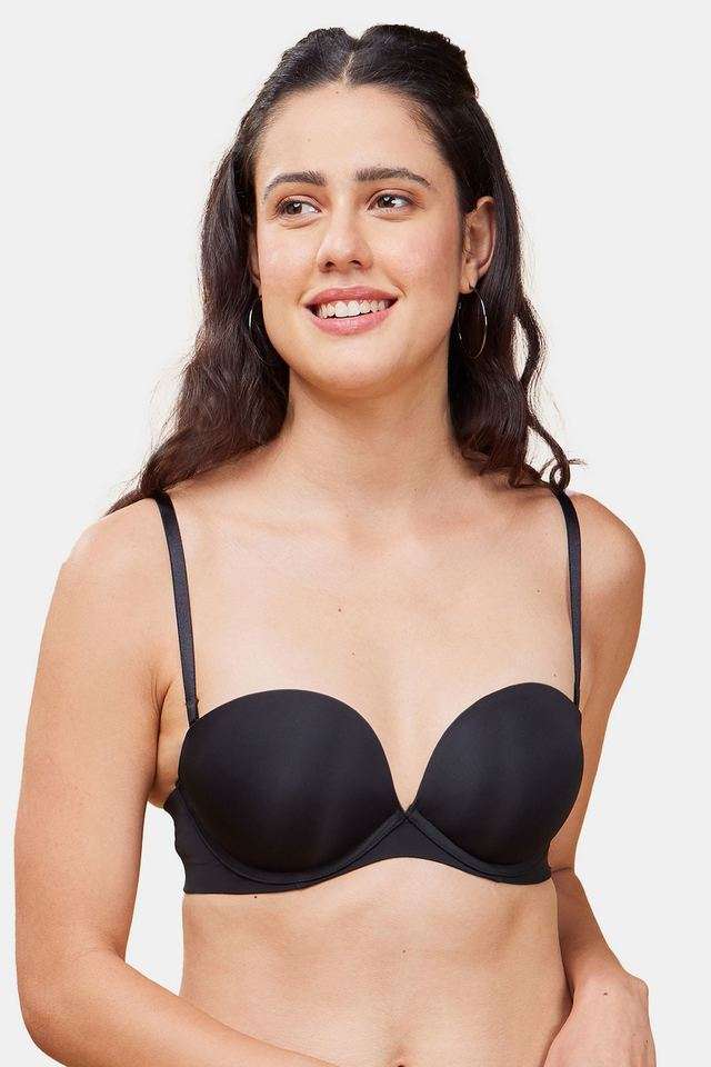 Wired-Removable-Straps-Medium-Padded-Women-s-Balconettes-Bra
