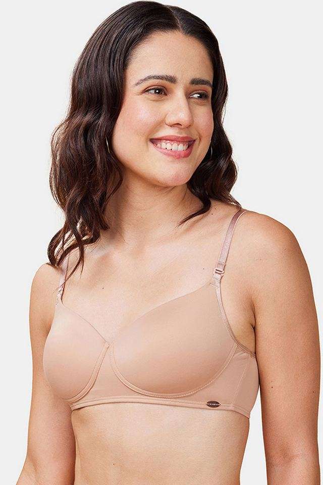 Wired-Removable-Straps-Medium-Padded-Women-s-T-shirt-Bra