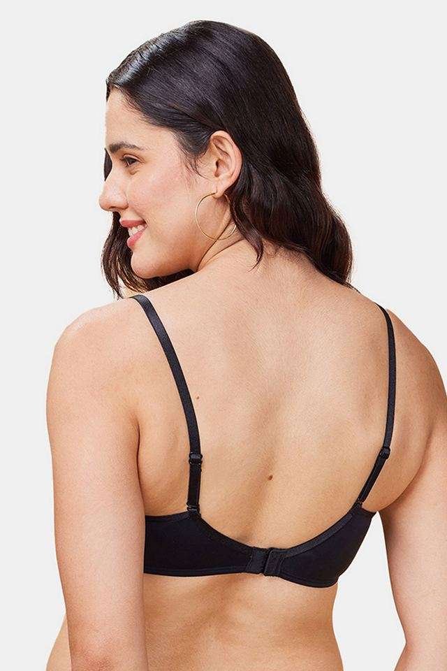 Wired-Removable-Straps-Medium-Padded-Women-s-T-shirt-Bra