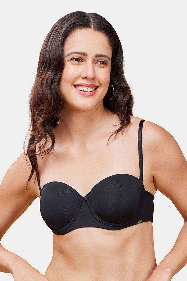 Wired-Removable-Straps-Medium-Padded-Women-s-Balconettes-Bra