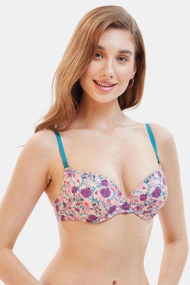 Wired-Removable-Straps-Medium-Padded-Women-s-T-shirt-Bra