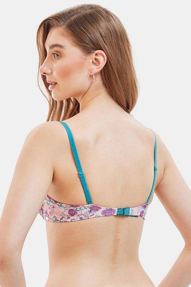 Wired-Removable-Straps-Medium-Padded-Women-s-T-shirt-Bra