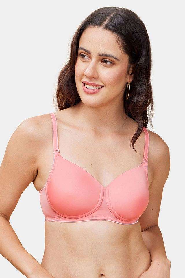 Wired-Removable-Straps-Medium-Padded-Women-s-T-Shirt-Bra