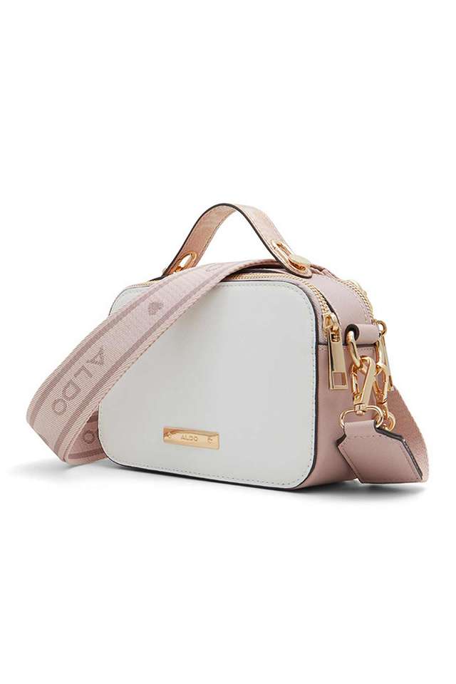 Buy ALDO Rose Gold Zipper Synthetic WoMen's Casual Wear Sling Bag