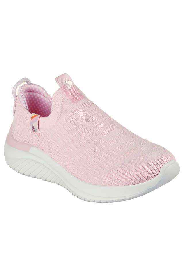 Buy Skechers Pink Synthetic Slip-on Girls Casual Shoes Shoppers Stop