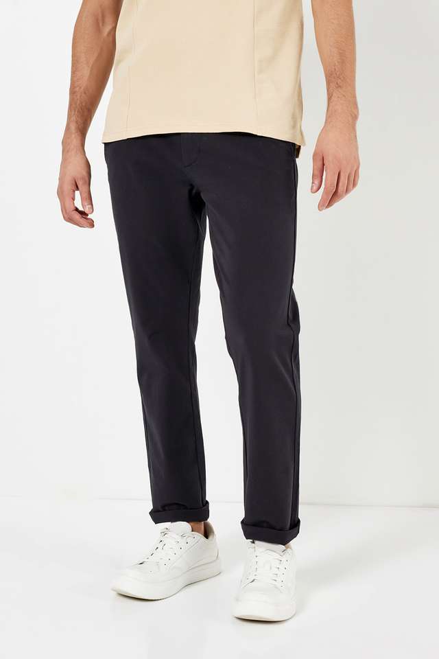 Solid-Cotton-Slim-Fit-Men-s-Casual-Chinos