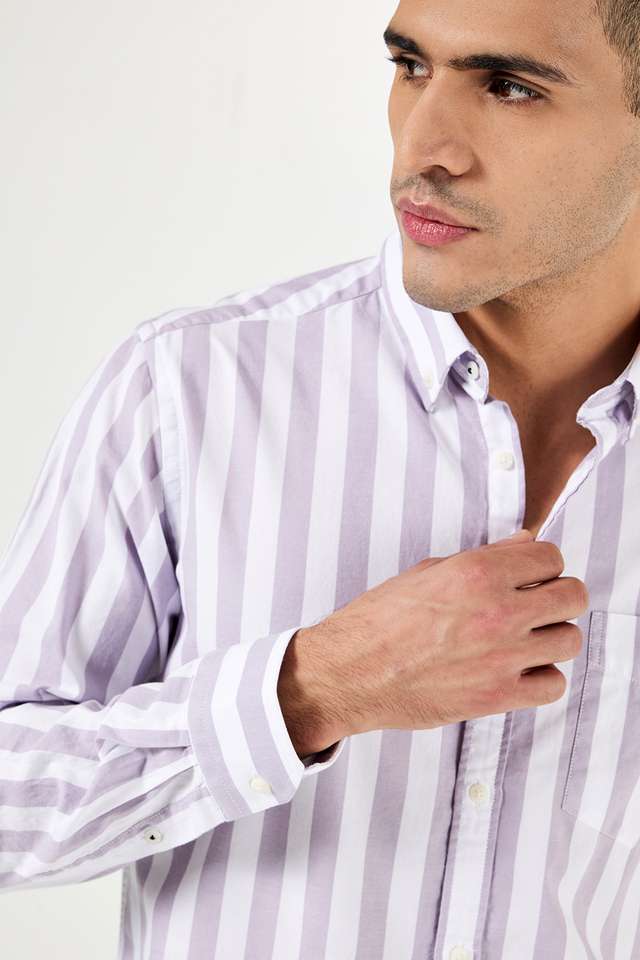 Stripes-Cotton-Slim-Fit-Men-s-Casual-Shirt