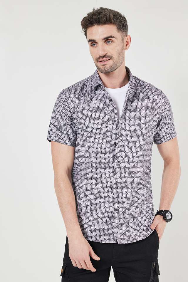Printed-Cotton-Slim-Fit-Men-s-Casual-Shirt